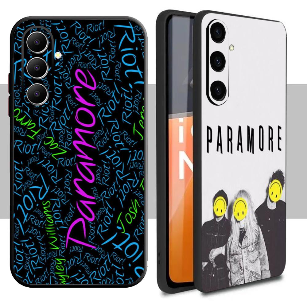 Samsung Galaxy A55 - Coque de téléphone Paramore pour Samsung