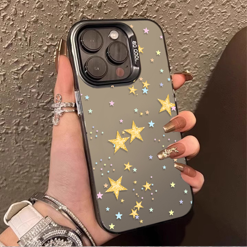 Xiaomi Redmi Note 13 - Coque rigide mate à motif d'étoiles