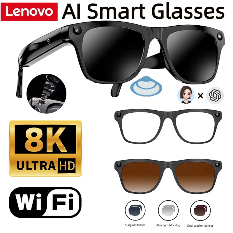 Lunettes Intelligentes Lenovo  - Smart Glasses Lens avis et prix